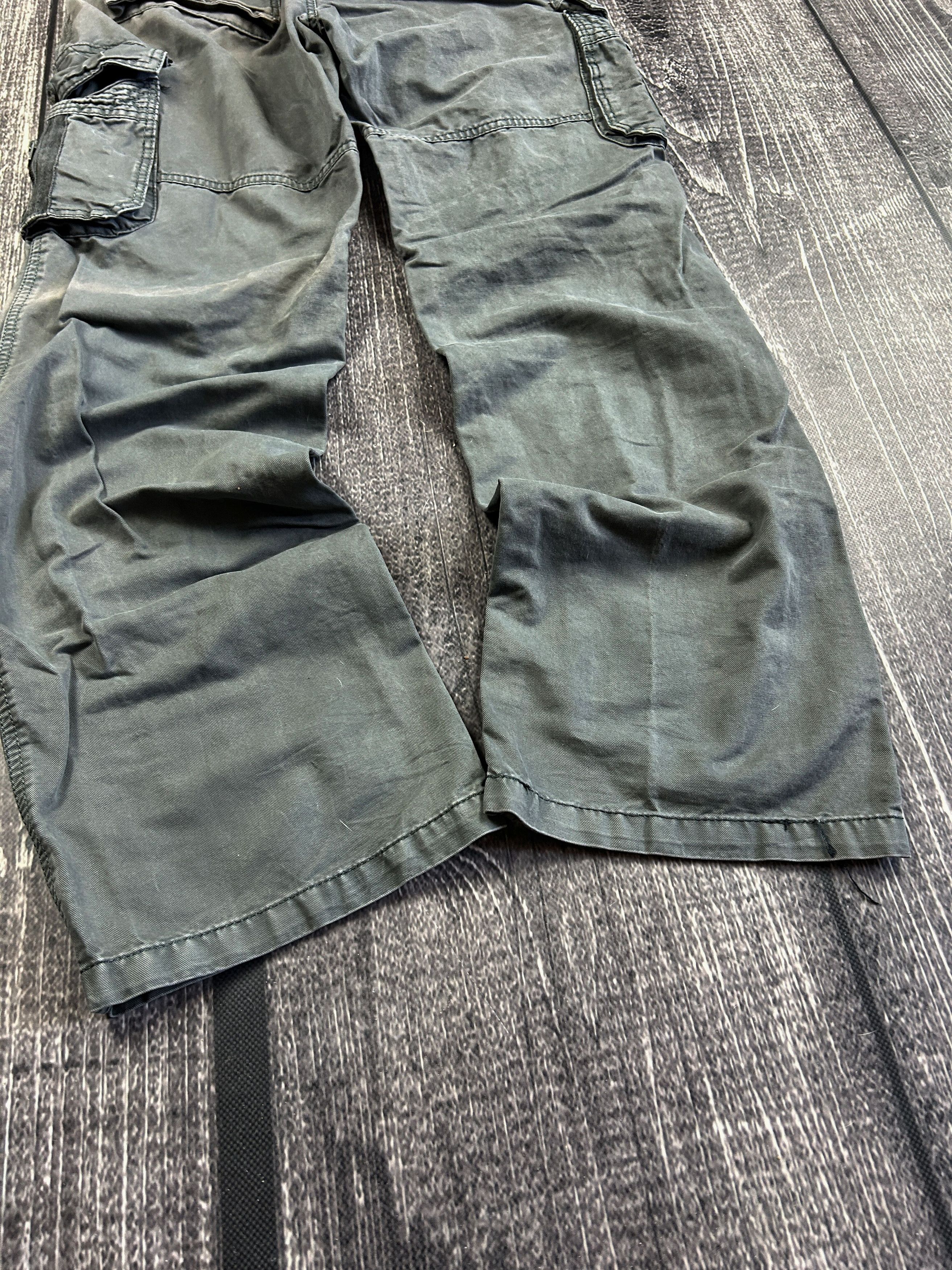 Vintage Vintage Rick Owens Junya Watanabe Style Cargo Jeans Size US 32 / EU 48 - 7 Thumbnail