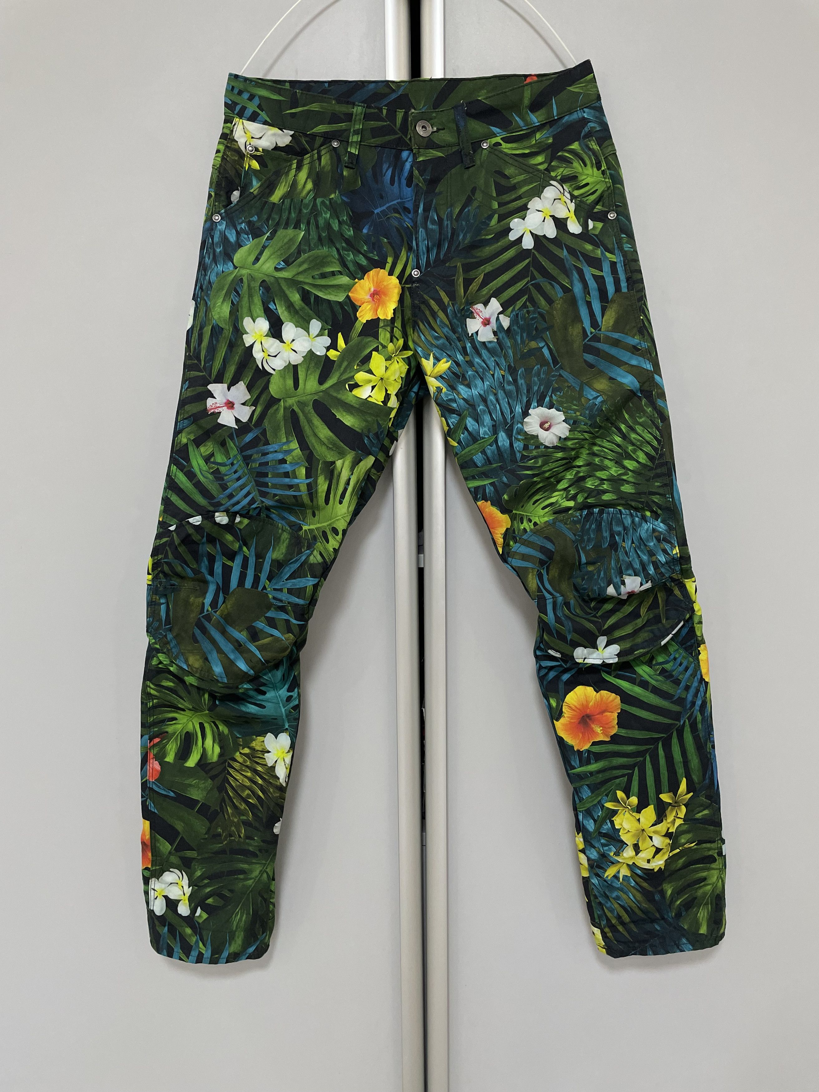 G-Star × Pharrell G-STAR RAW 5622 Elwood X25 Pharrell 3D Tapered Jeans Pants Size US 28 / EU 44 - 3 Thumbnail