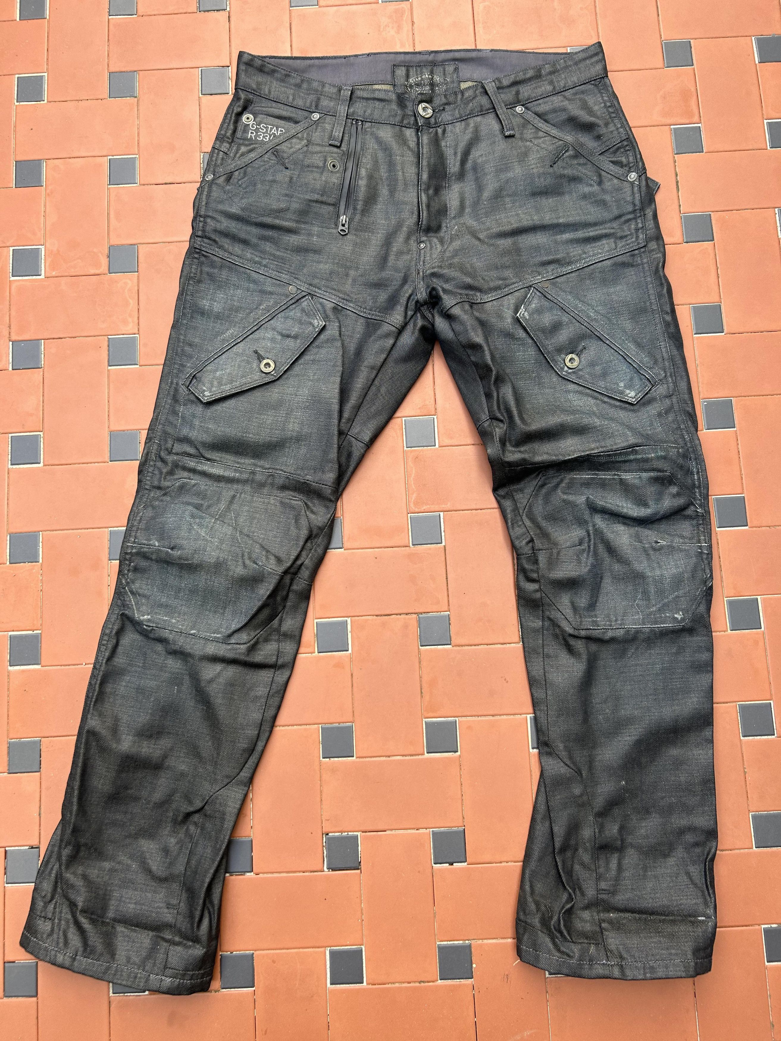 image of G Star Raw 'general 5620' Tapered Jeans in Dark Grey, Men's (Size 33)