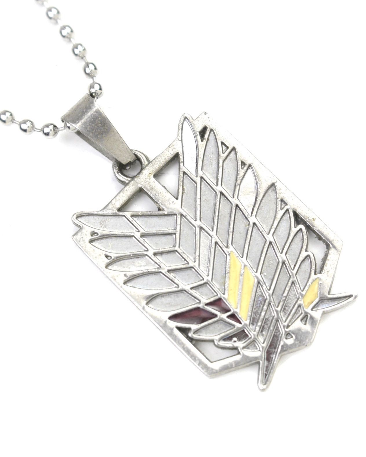 Anime 2010S ATTACK ON TITAN “SCOUT REGIMENT” METAL NECKLACE Size ONE SIZE - 3 Thumbnail