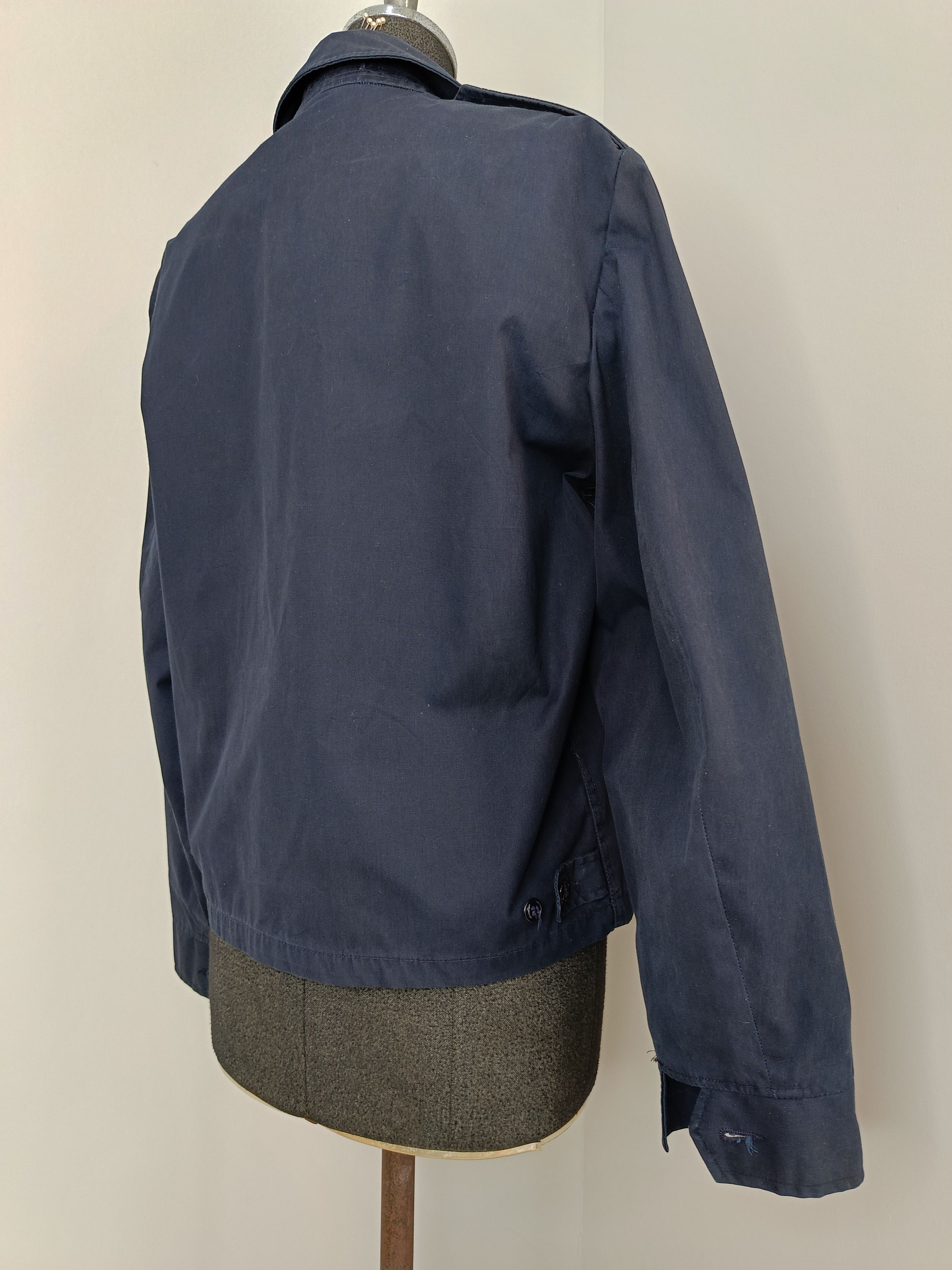 70s USAF MIL J 83386 pilot jacket Scovill Gripper USA 36R