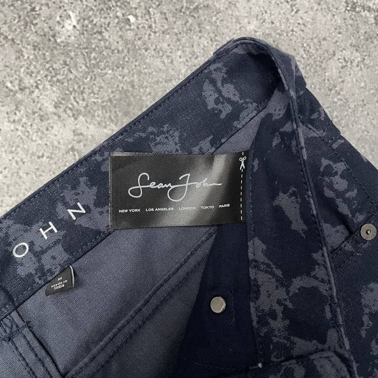 Sean John Sean John Script Logo Floral Camouflage Cargo Knee Pants Size US 32 / EU 48 - 15 Thumbnail