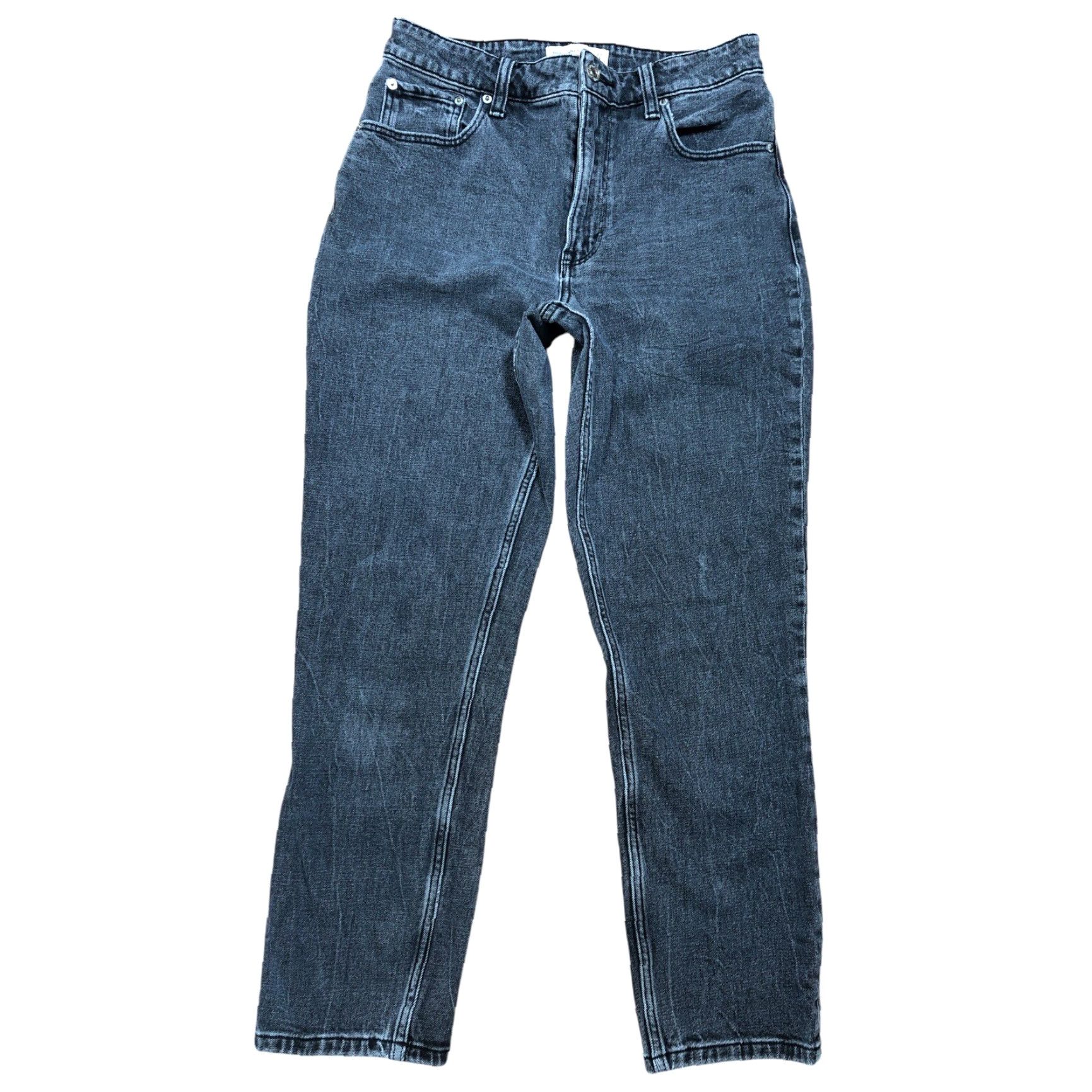 Abercrombie & Fitch VINTAGE Abercrombie & Fitch Jeans Mom High Rise Black Womens 27 Inseam 26 Might Not Vintage? Size 27" / US 4 / IT 40 - 2 Thumbnail
