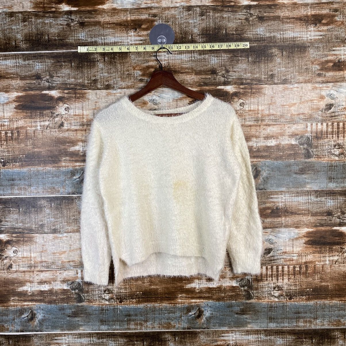 Vintage DL Japanese Brand White Knitwear #C1044 Size S / US 4 / IT 40 - 1 Thumbnail