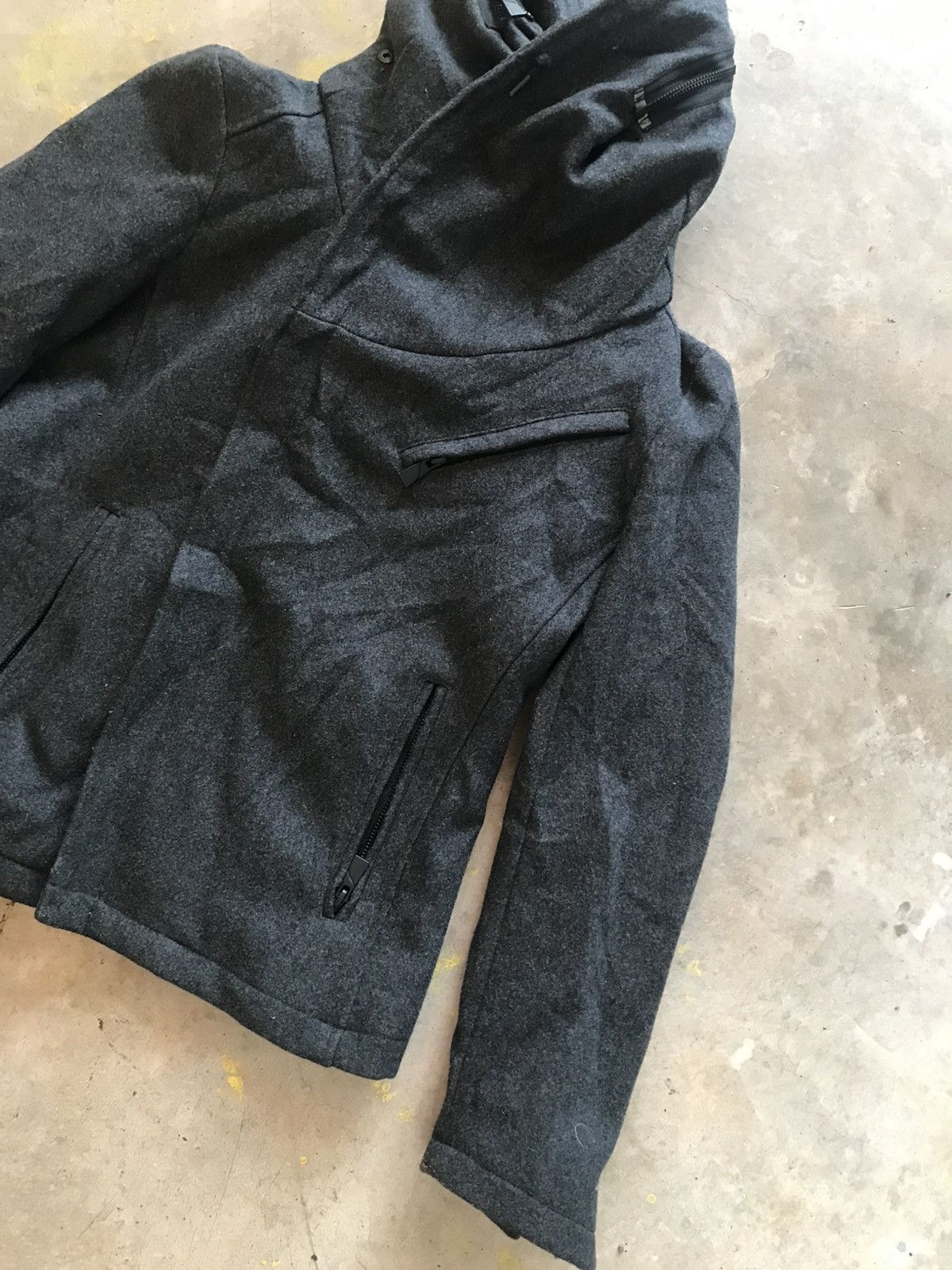 Katharine Hamnett London KATHARINE HAMNETT Gimmick Wool Blouson RARE Size US M / EU 48-50 / 2 - 4 Thumbnail