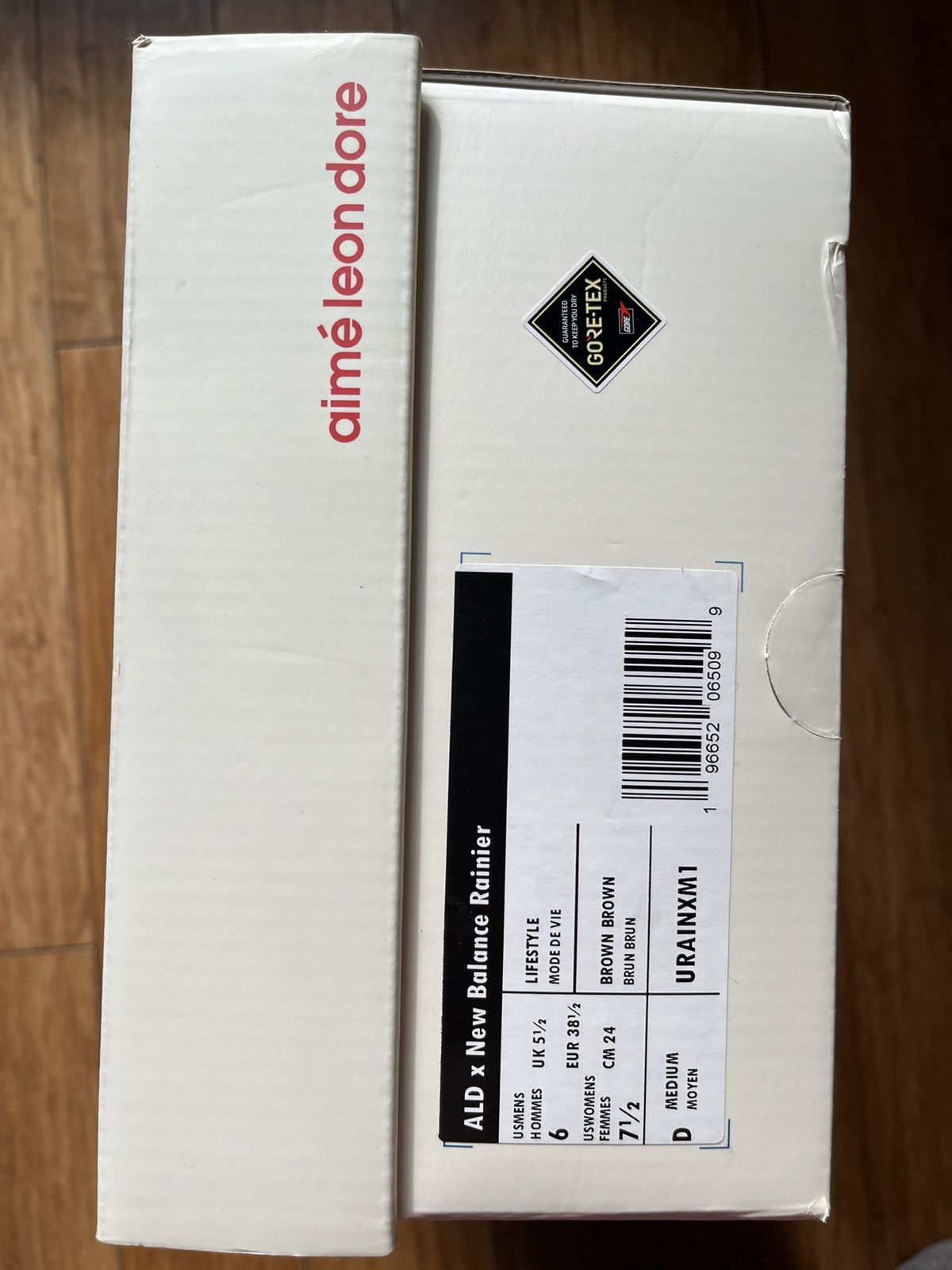 Aime Leon Dore × Goretex × New Balance US 6 ALD New balance Rainier boots Gore Tex brown green Size US 6 / EU 39 - 12 Thumbnail