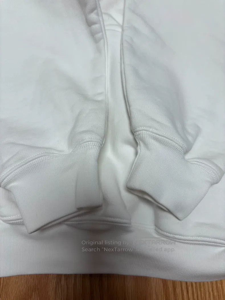 Balenciaga Balenciaga White Hooded Sweatshirt Size US XS / EU 42 / 0 - 4 Thumbnail