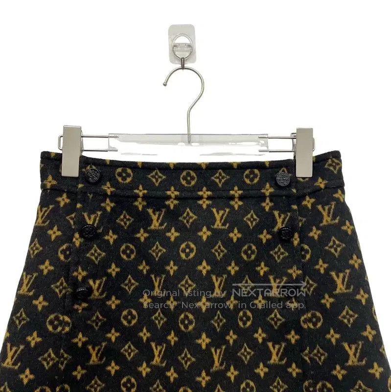 Louis Vuitton Louis Vuitton Black Women's Skirt . Size 26" / US 2 / IT 38 - 3 Thumbnail