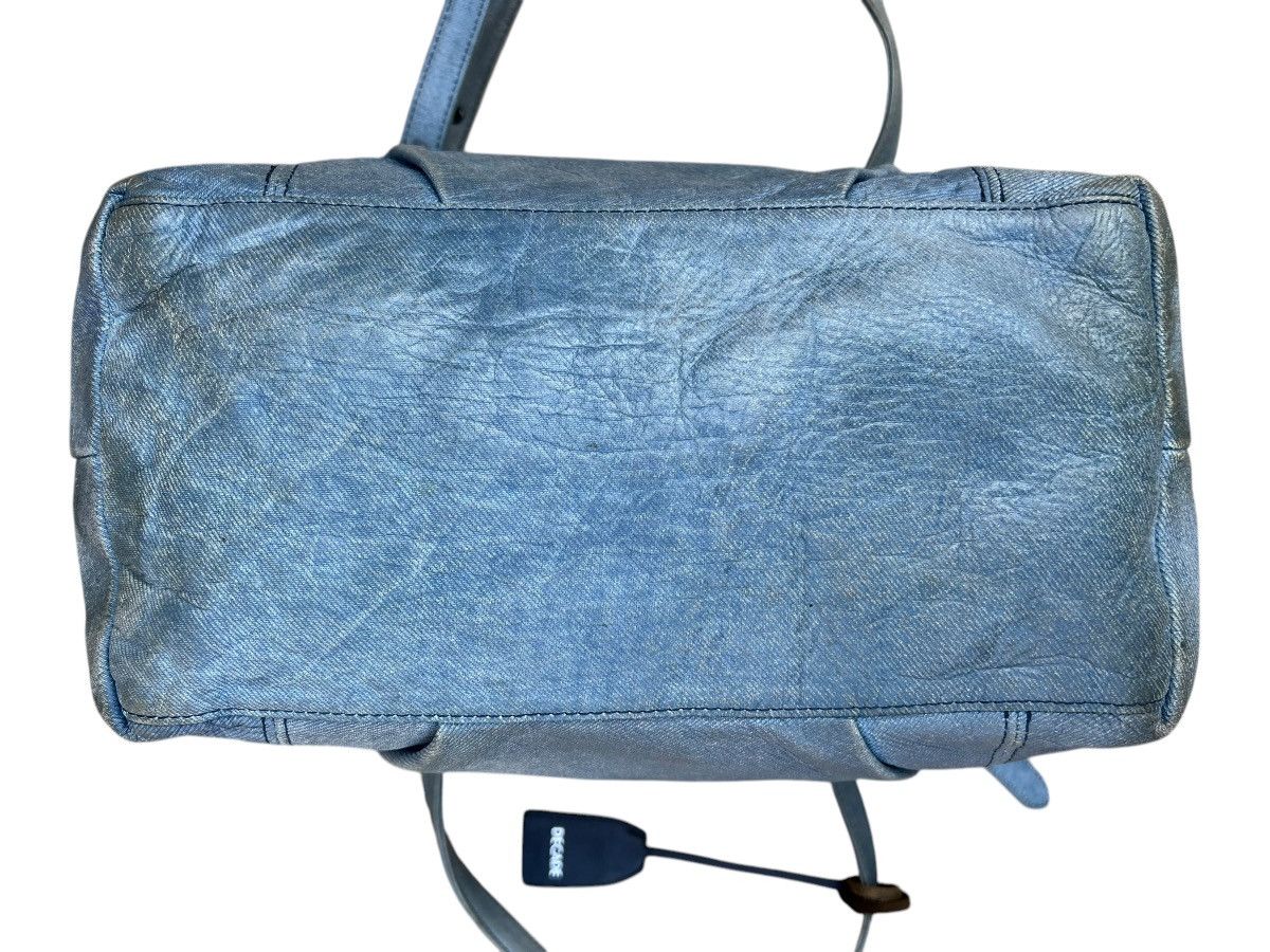 Leather DECADE Japan Distress Dirty Patina Leather Bag Tote Size ONE SIZE - 18 Thumbnail