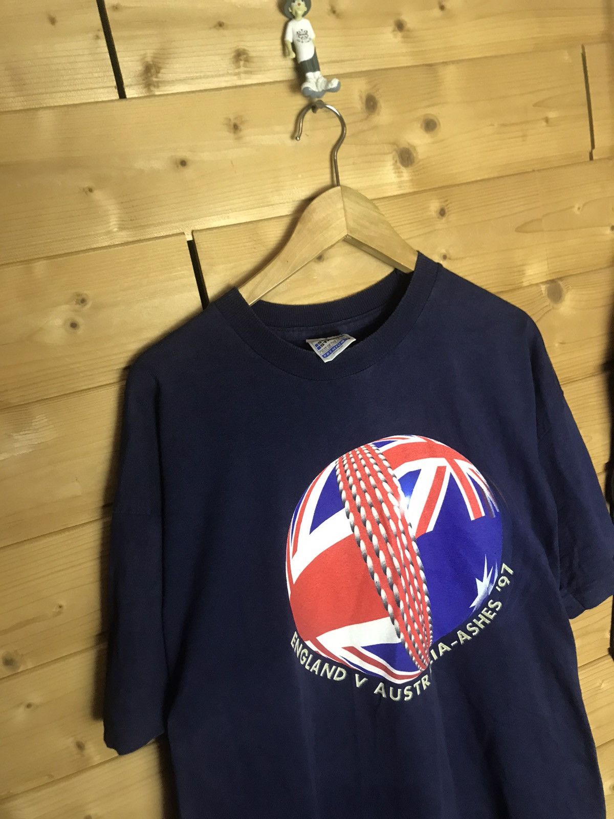 Vintage Vintage Cricket England 1997 tour single stitch t-shirt Size US XL / EU 56 / 4 - 2 Thumbnail