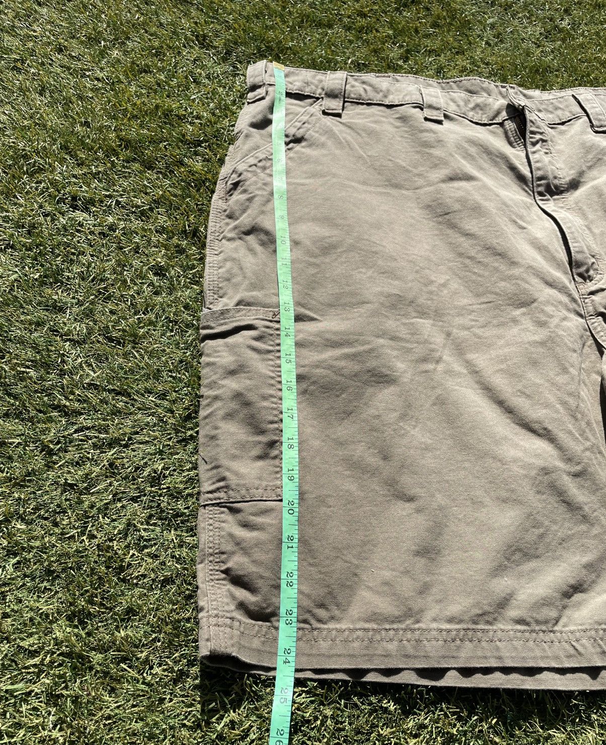 Carhartt Carhartt Loose Fit Canvas Utility Work Shorts Men's 46 Tan Size US 44 / EU 60 - 4 Thumbnail