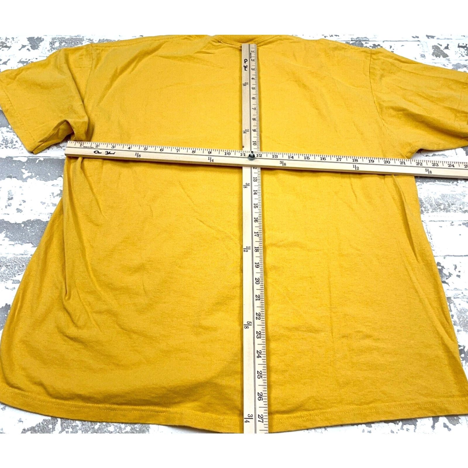 Vintage VINTAGE Duck Head Shirt Men L Yellow Tee Y2K Cyber Preppy Script Spell Out * Size US L / EU 52-54 / 3 - 7 Thumbnail