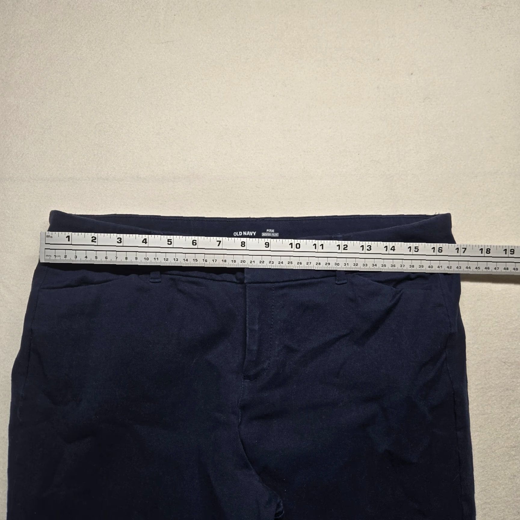 Old Navy Old Navy Black Skinny Chino Pants Women's 14 Regular Fit Size 36" / US 14 / IT 50 - 5 Thumbnail