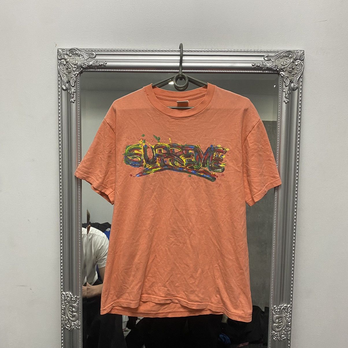 supreme shirt big logo