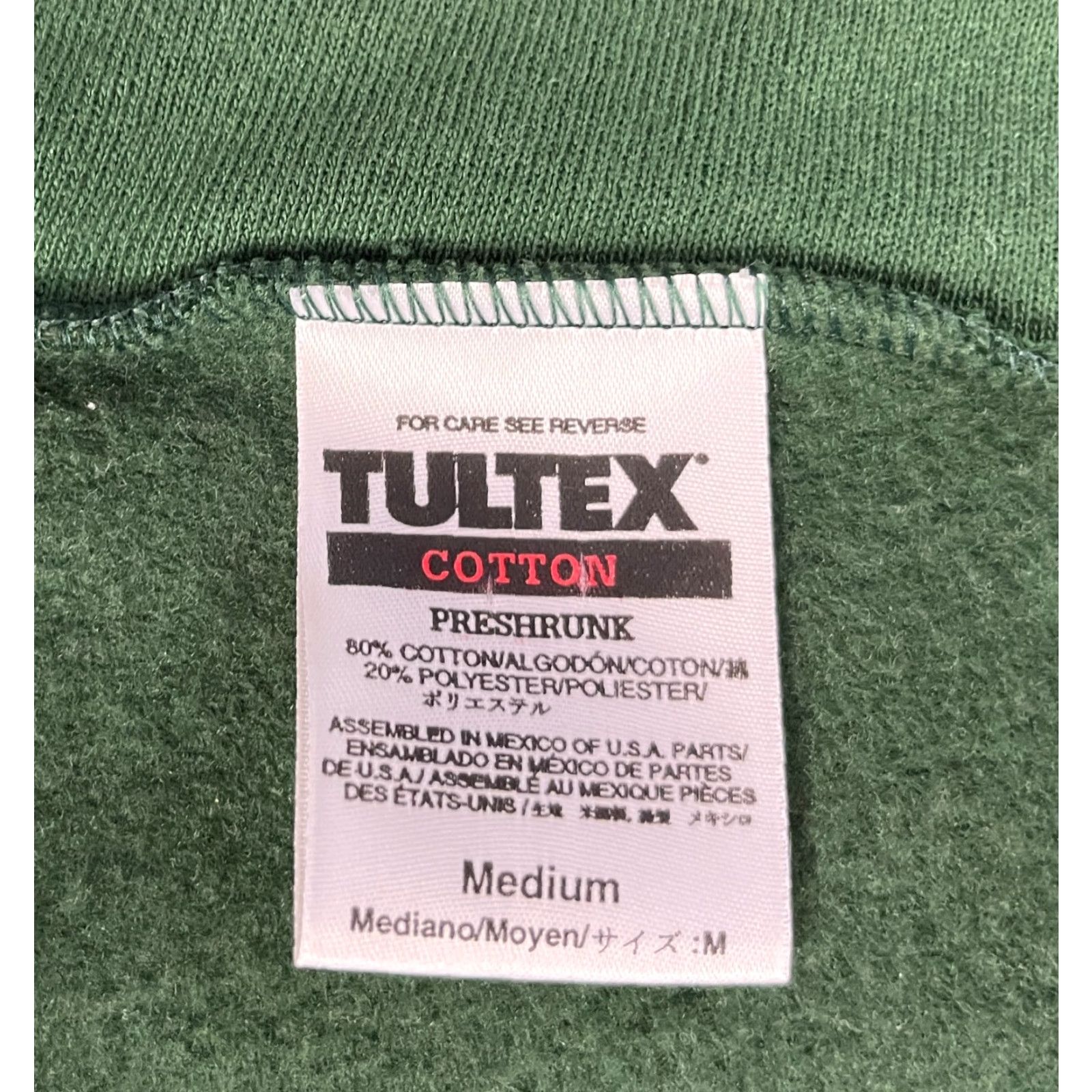 Tultex VINTAGE Tultex Cape Cod, MA Golf Logo 1/4 Zip Pullover Sweatshirt M Green Mens Sweatshirt 1/4 Zip Golf Cape Cod Tultex Vintage Cap Size US M / EU 48-50 / 2 - 6 Thumbnail
