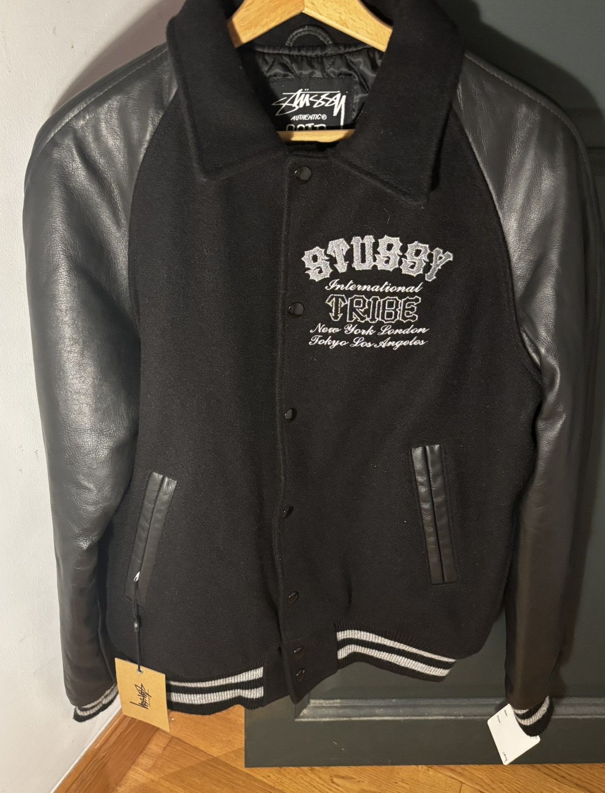【Stussy】SS-LINK VARSITY ジャケット Stussy Ss-Link Varsity Jacket ----- Size : S/M/L/XL/XXL