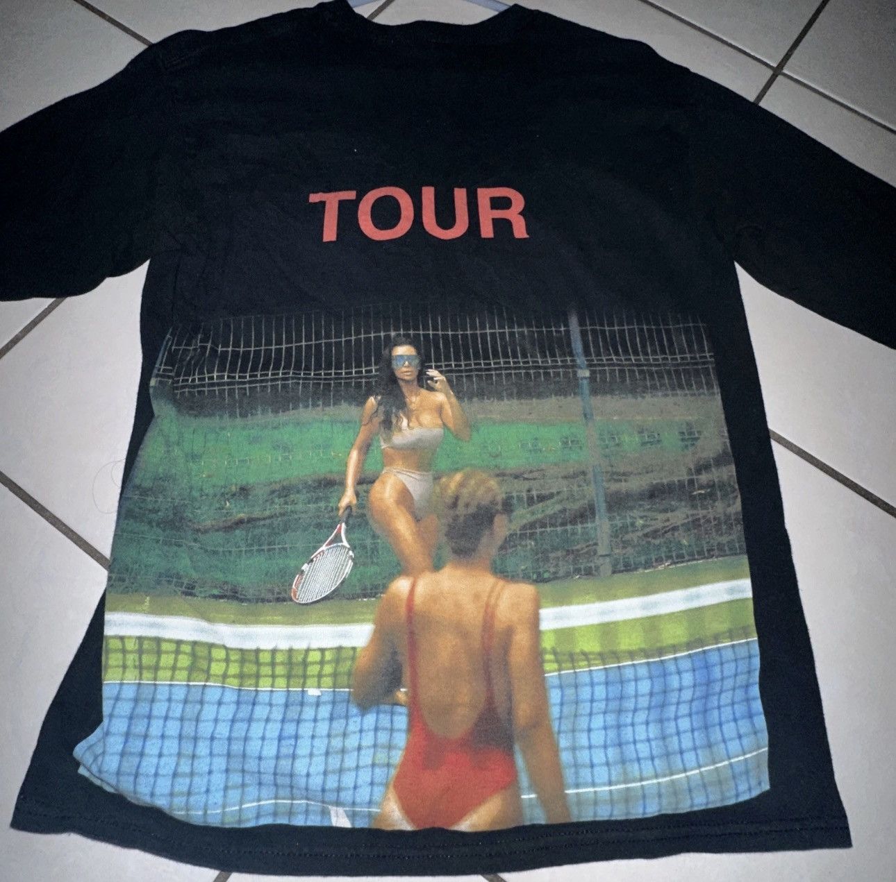 Kanye West Kanye West Saint Pablo Tour Concert Long Sleeve Black Kim K Size US M / EU 48-50 / 2 - 2 Thumbnail