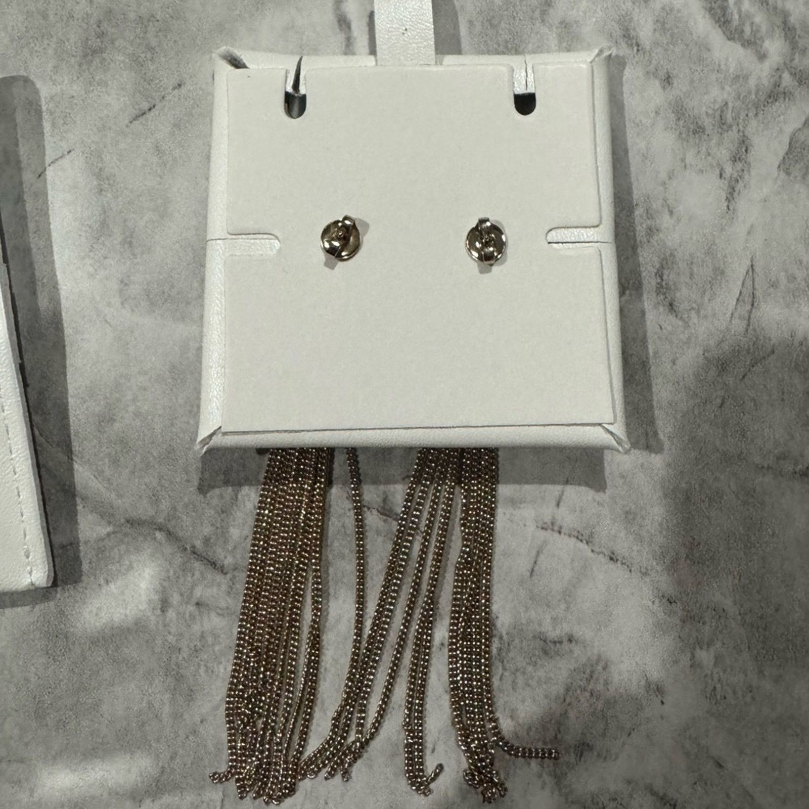 Yves Saint Laurent YSL Gold Tassel Earrings Size ONE SIZE - 2 Thumbnail