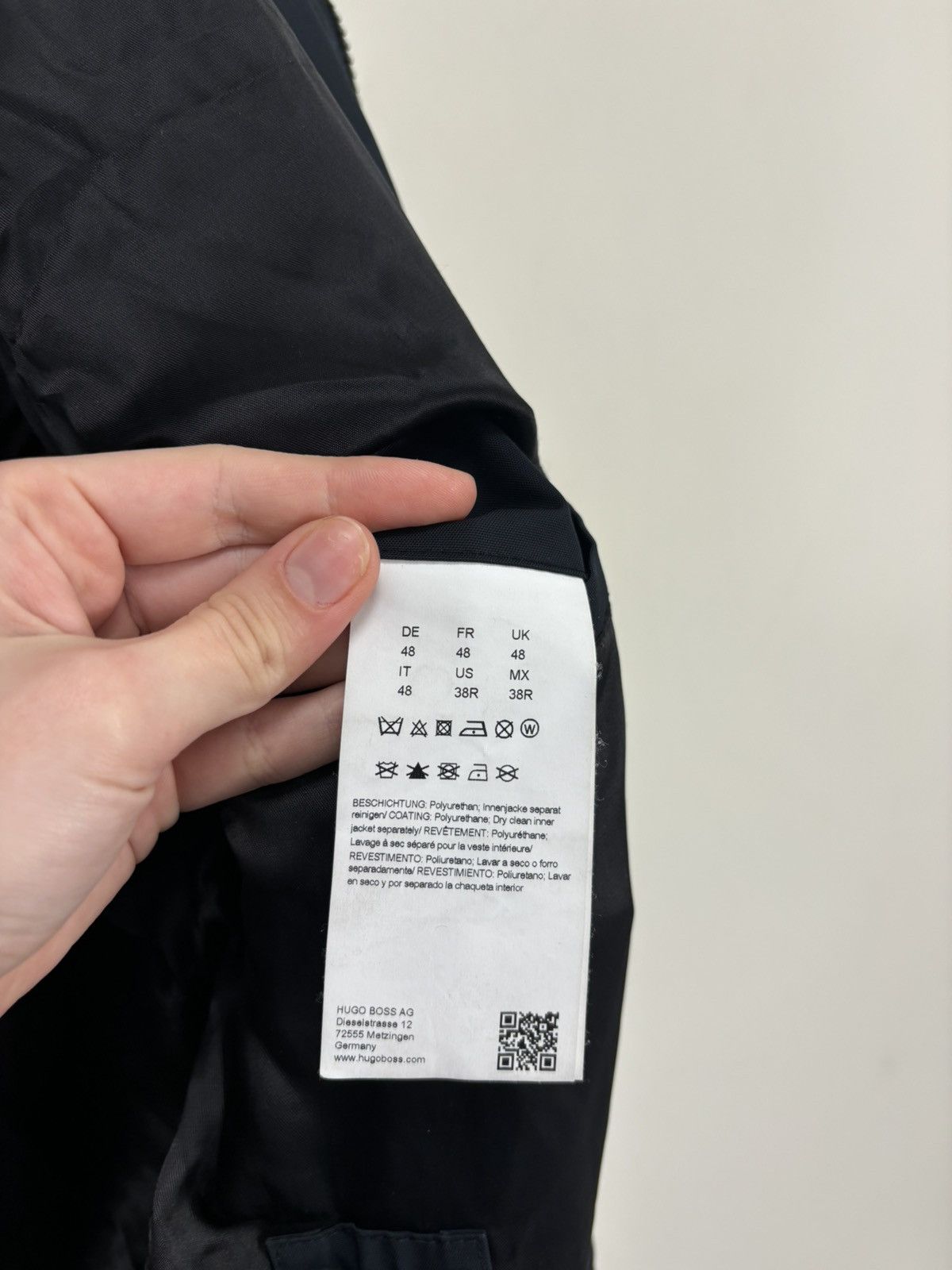 Hugo Boss Hugo Boss Orange Men’s 2 in 1 Navy Blue Winter Parka Jacket Size US M / EU 48-50 / 2 - 20 Thumbnail