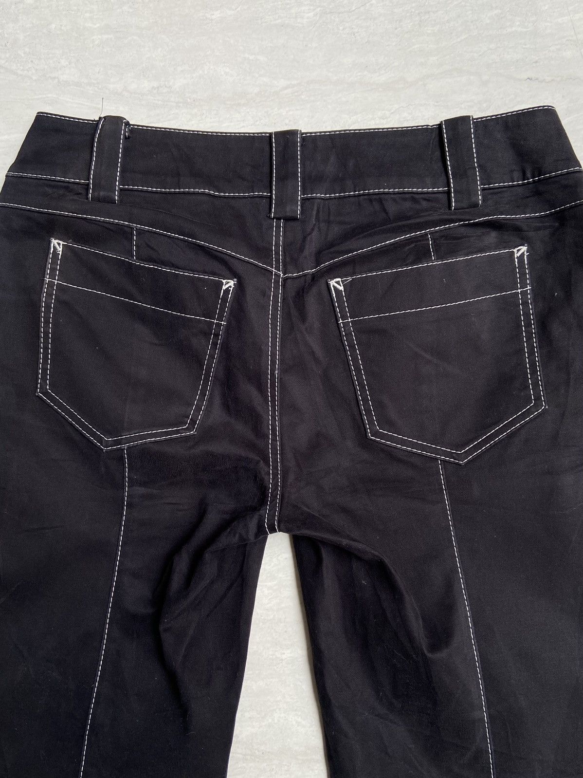Burberry BURBERRY Black Long Pants Size US 27 - 12 Thumbnail