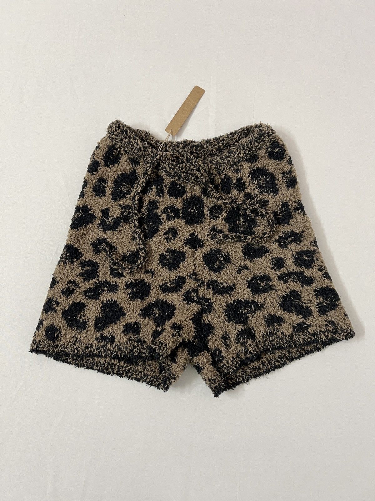 SKIMS SKIMS Cozy Knit Leopard Shorts Short Size 26" / US 2 / IT 38 - 1 Preview