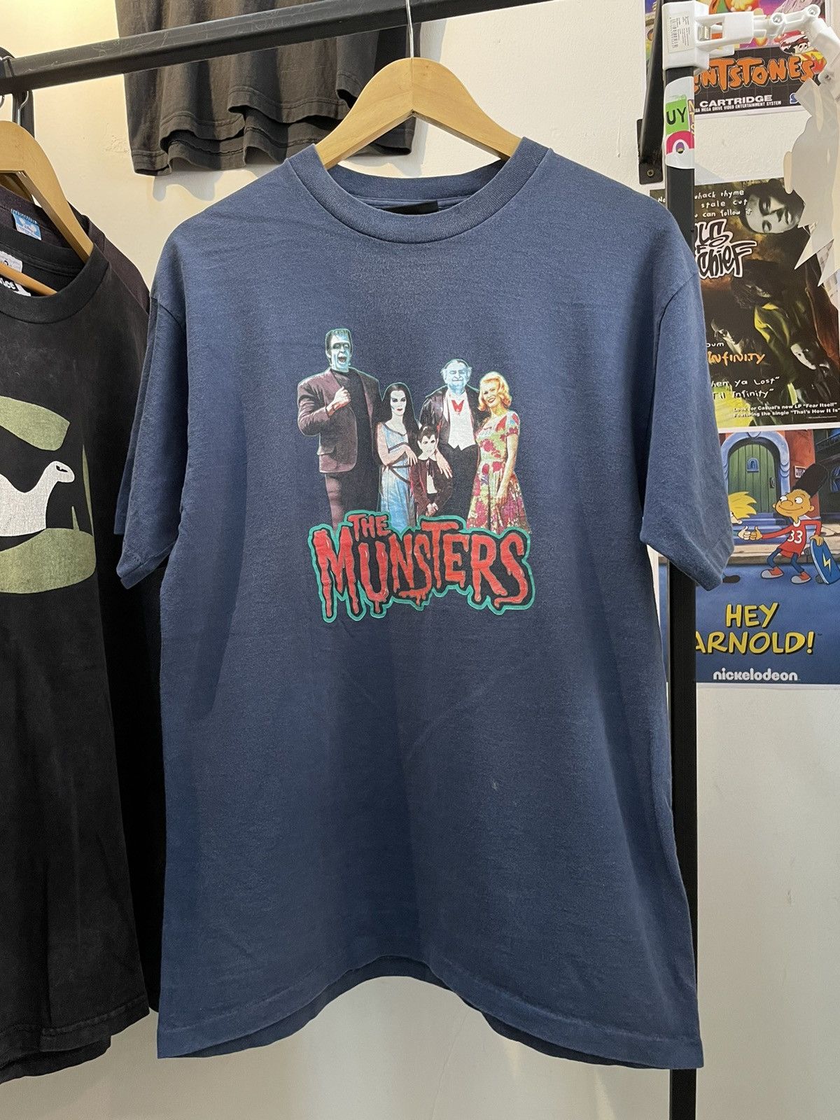 Vintage Very Rare The Munsters 1997 Size US L / EU 52-54 / 3 - 3 Thumbnail