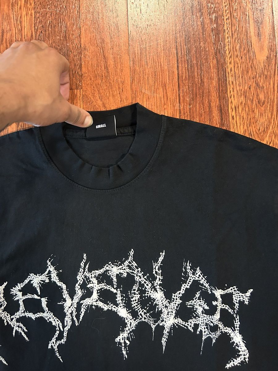 Revenge Revenge Lightning Smoke Tee Black Skull Size Large Size US S / EU 44-46 / 1 - 4 Thumbnail
