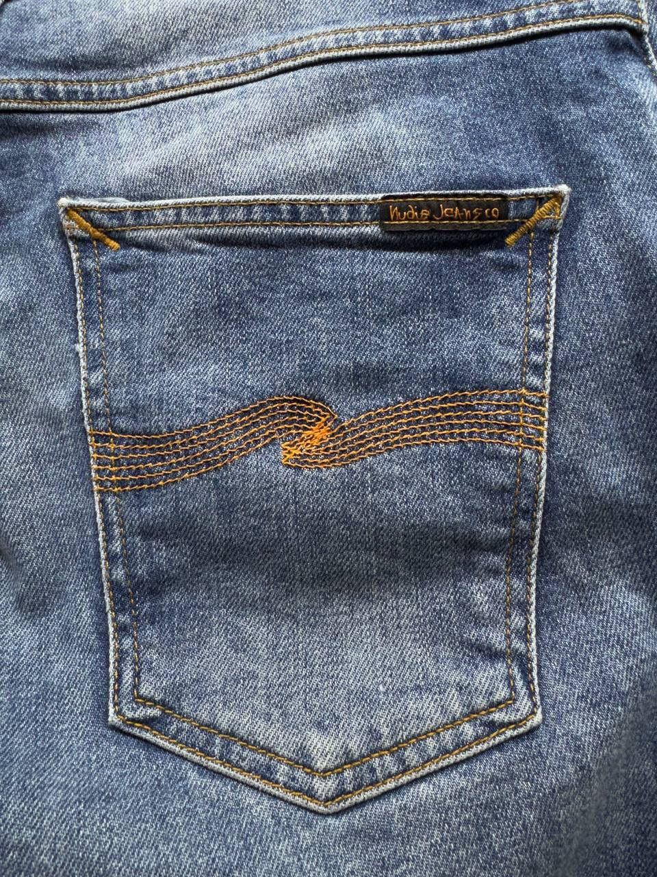 Nudie Jeans Nudie Jeans Slim Fit Denim Blue Fade Size 31 Size US 31 - 7 Thumbnail