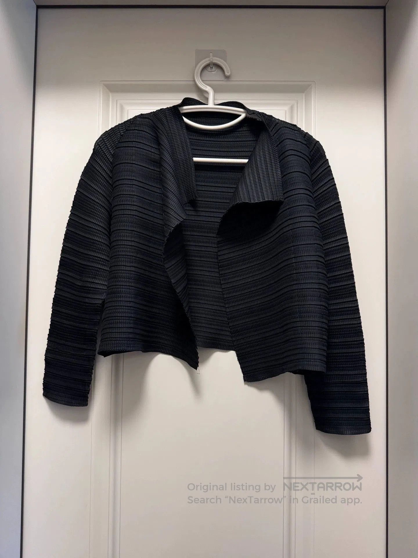 Issey Miyake Issey Miyake Bubble Pleat Cardigan. Size US XS / EU 42 / 0 - 2 Thumbnail