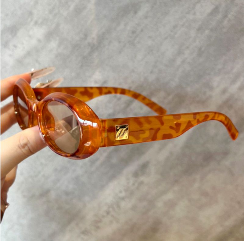Vintage Vintage Cat-Eye Abstract Clear Oval Streamline Sunglasses Size ONE SIZE - 4 Thumbnail