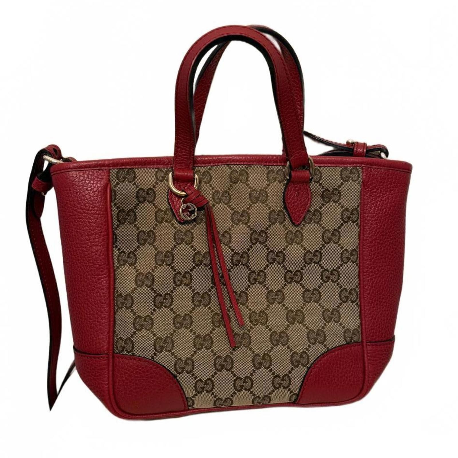 Gucci Authentic Gucci Monogram Bree Small Tote w/ Crossbody Strap Size ONE SIZE - 1 Thumbnail
