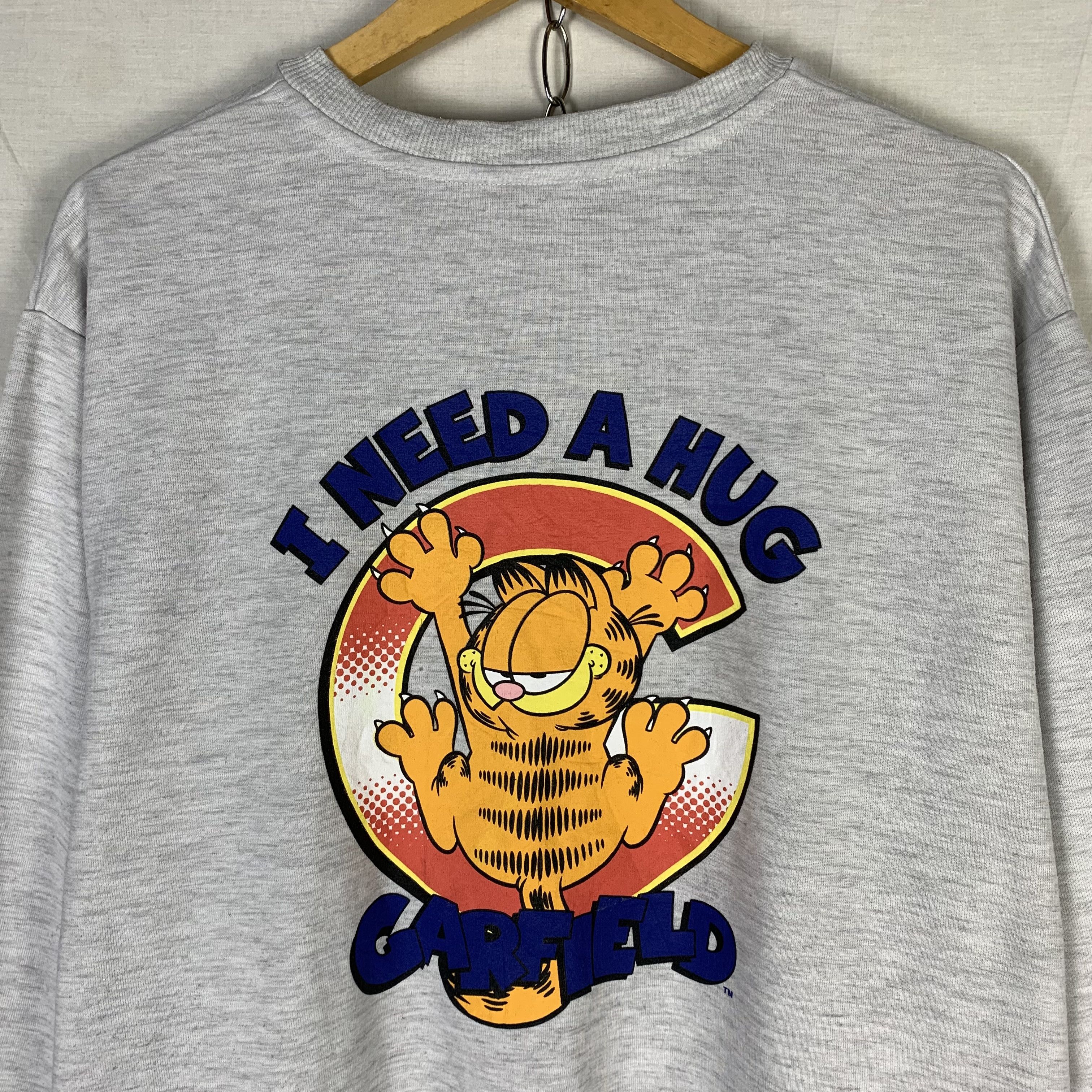 Warner Bros Garfield Sweatshirt Crewneck Size US L / EU 52-54 / 3 - 2 Thumbnail