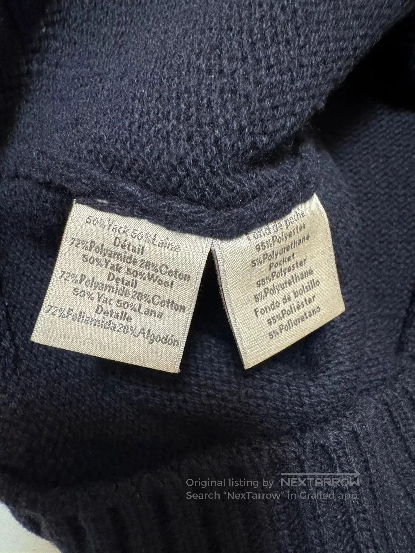 Hermes Hermes Wool Yak Blend Sweater Coat. Size US M / EU 48-50 / 2 - 8 Thumbnail