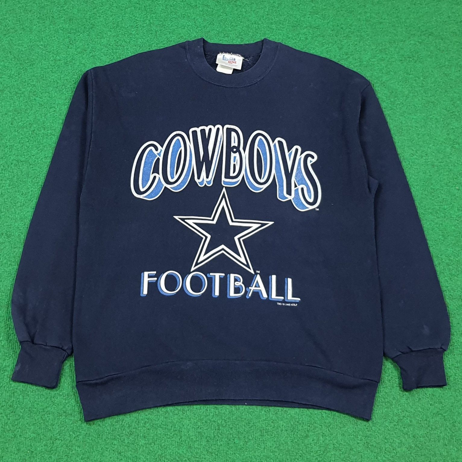 NFL Vintage 90s NFL Dallas Cowboys Sweatshirt Football C290N9 Size US M / EU 48-50 / 2 - 1 Thumbnail