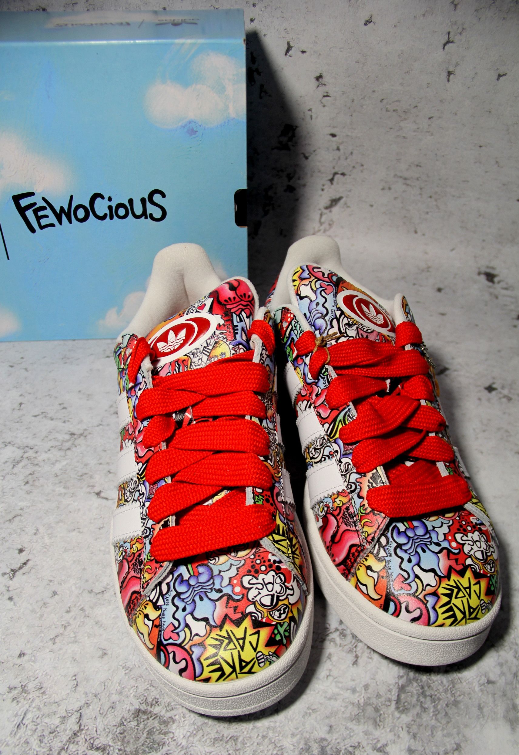 Adidas adidas Originals X FEWOCiOUS Campus 00S IE4625 new with box Size US 8 / EU 41 - 1 Thumbnail