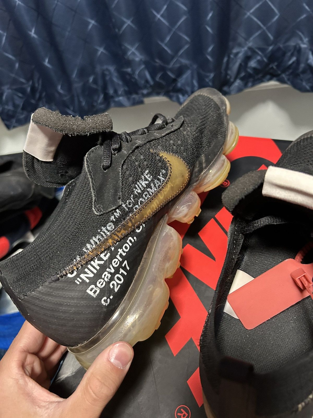 Off-White Off white vapormax Size US 11.5 / EU 44-45 - 7 Thumbnail