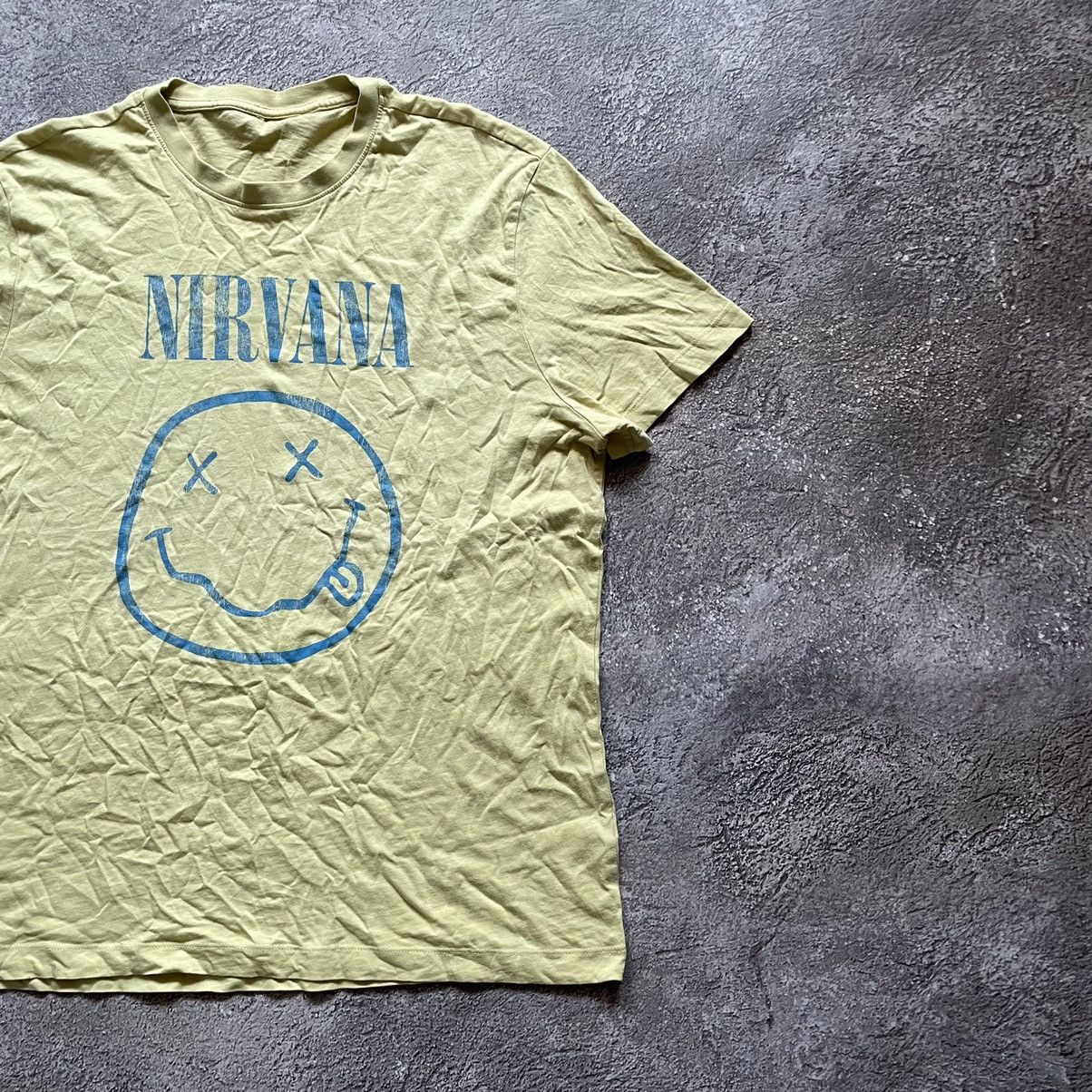 Band Tees Vintage Y2K NIRVANA Skeleton Face DEAD Skulls Horror Tee Size US M / EU 48-50 / 2 - 3 Thumbnail