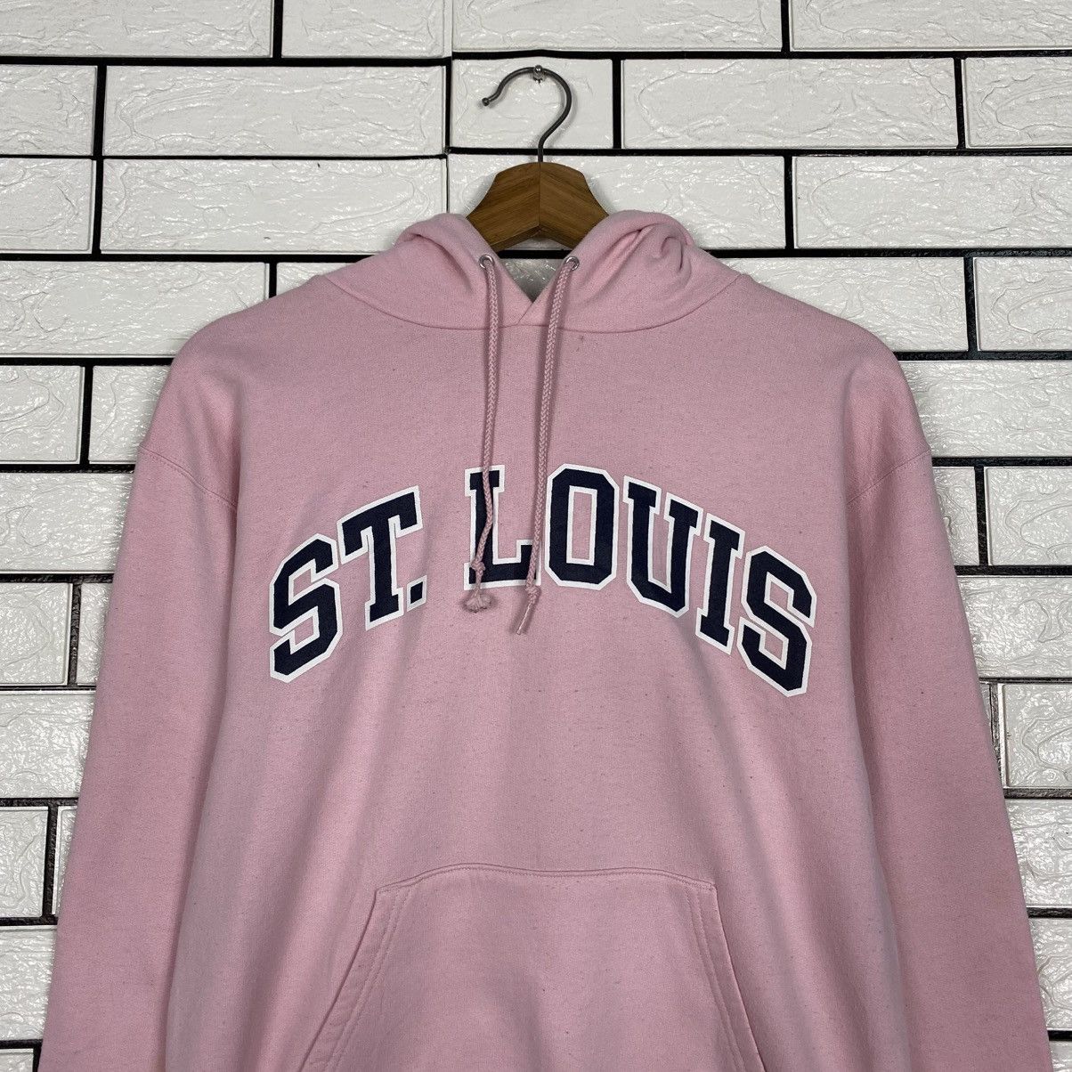 Japanese Brand 📌Vintage Champion Hoodie St Louis Big Logo Size US S / EU 44-46 / 1 - 14 Thumbnail