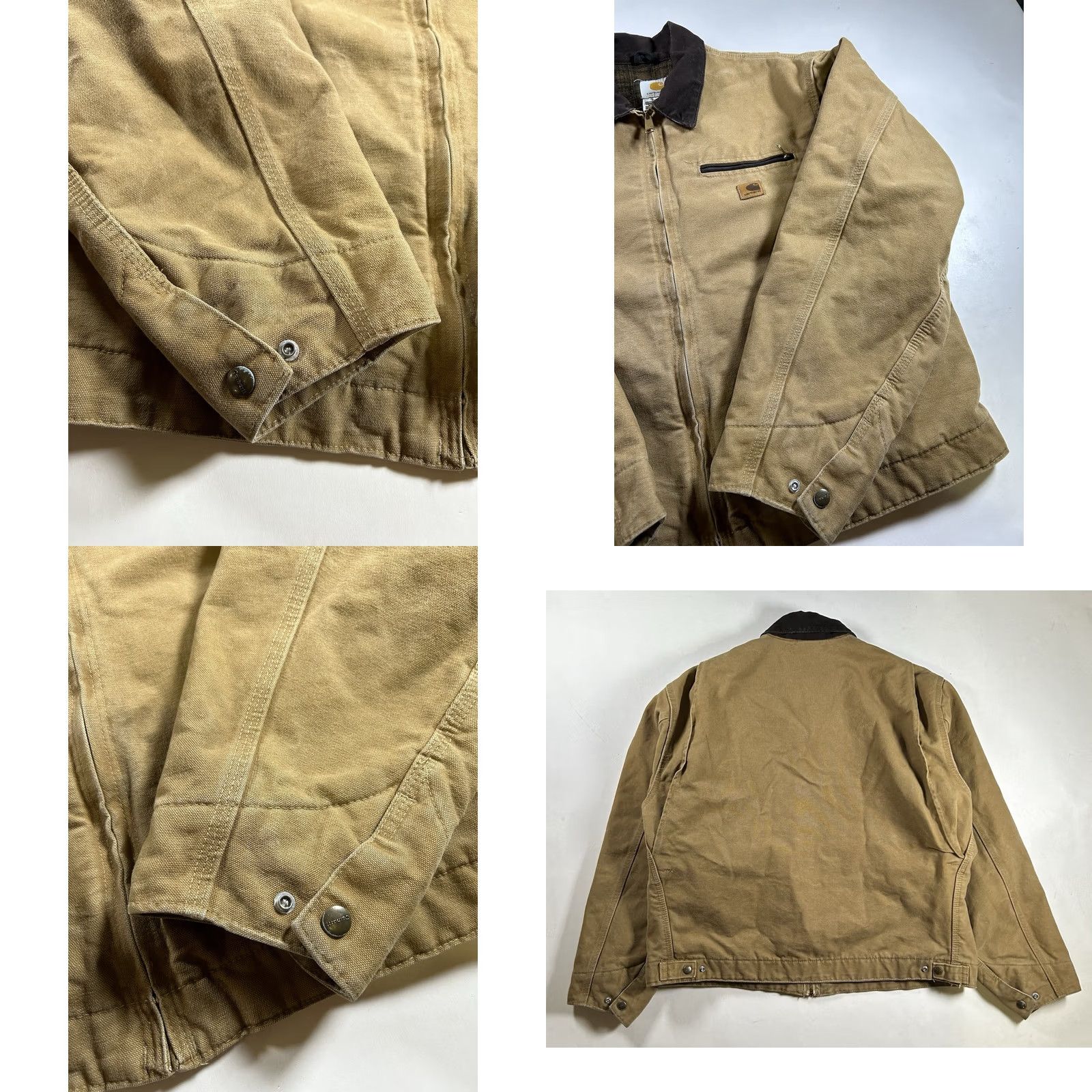 Carhartt Vintage Carhartt Detroit Jacket Blanket Lined J97 CML Mens Size XL 0707 July 07 Size US XL / EU 56 / 4 - 10 Thumbnail