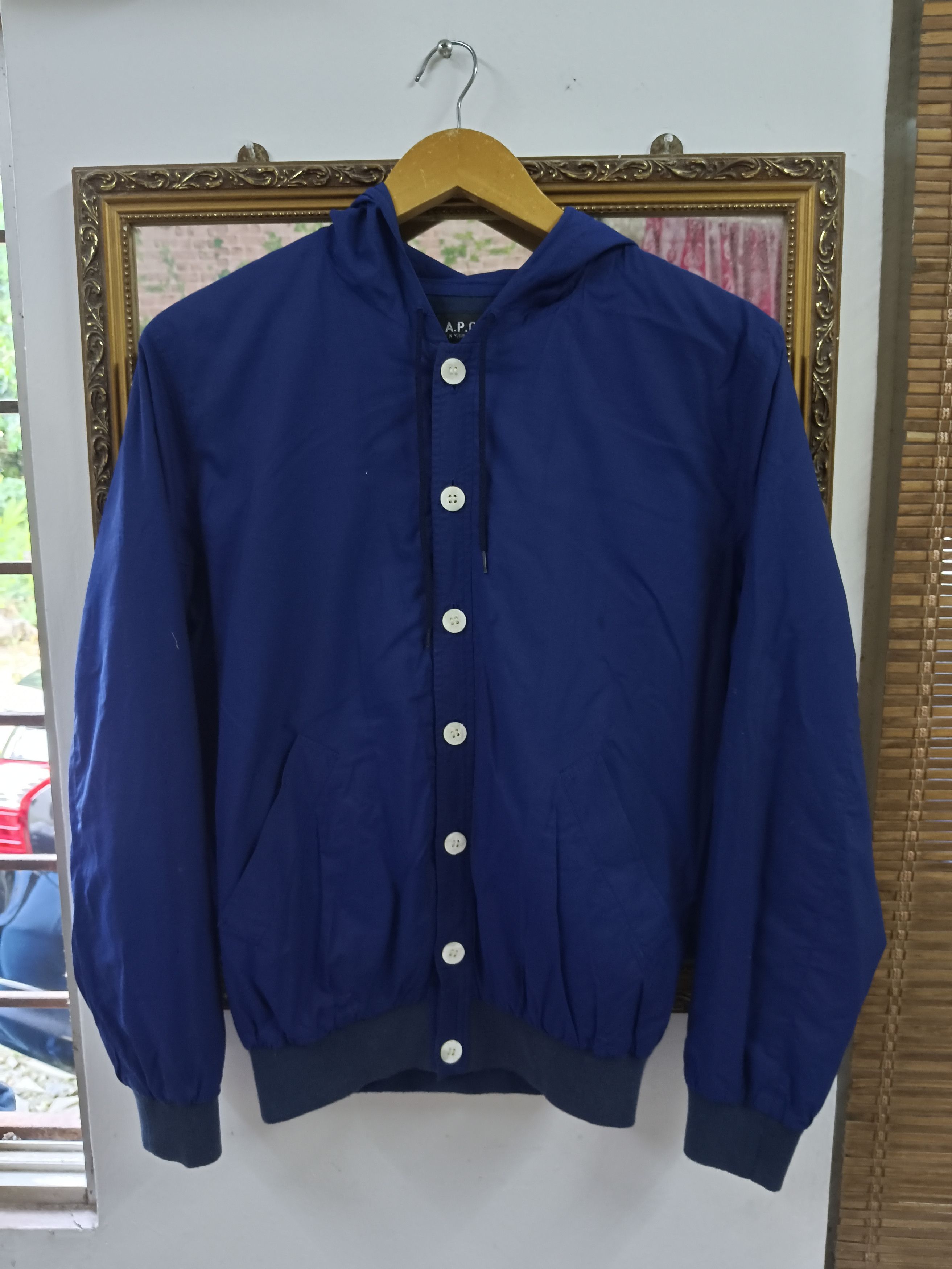 A.P.C. A.P.C HOODIE BUTTON LIGHT JACKET Size US XS / EU 42 / 0 - 1 Thumbnail