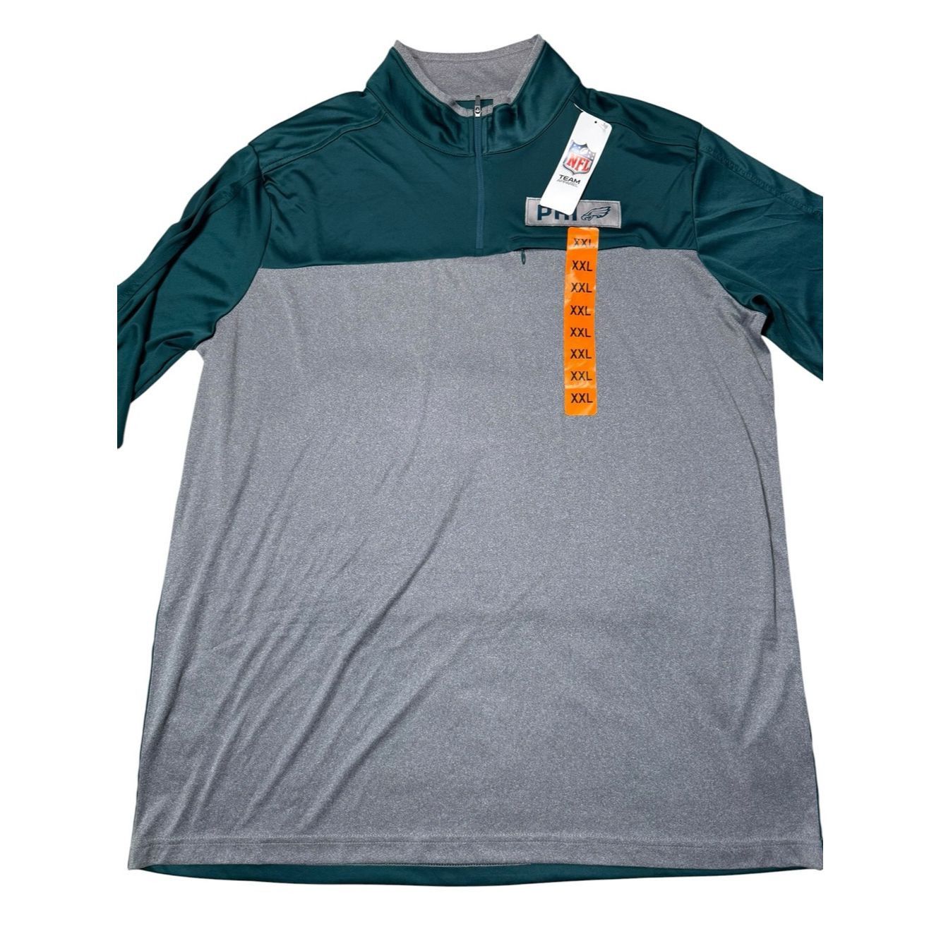 NFL NWT New NFL Philadelphia Eagles Half-Zip Top Size XXL Size US XXL / EU 58 / 5 - 3 Thumbnail