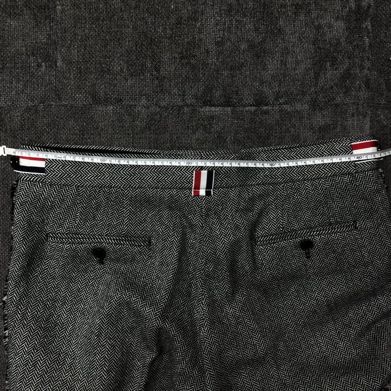 Thom Browne Thom Browne size2 Side hemmed woolen trousers Size US 40 / EU 56 - 7 Thumbnail