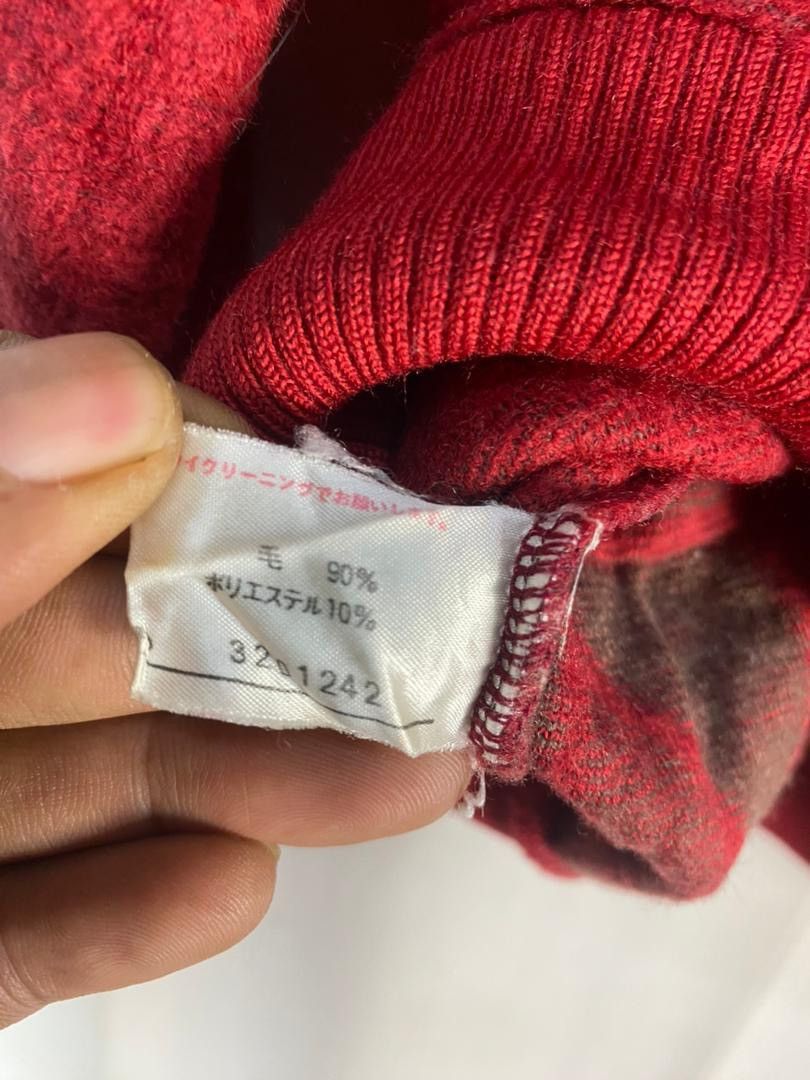 Japanese Brand × Vintage Vintage Tt wool vneck sweatshirt Size US S / EU 44-46 / 1 - 7 Thumbnail