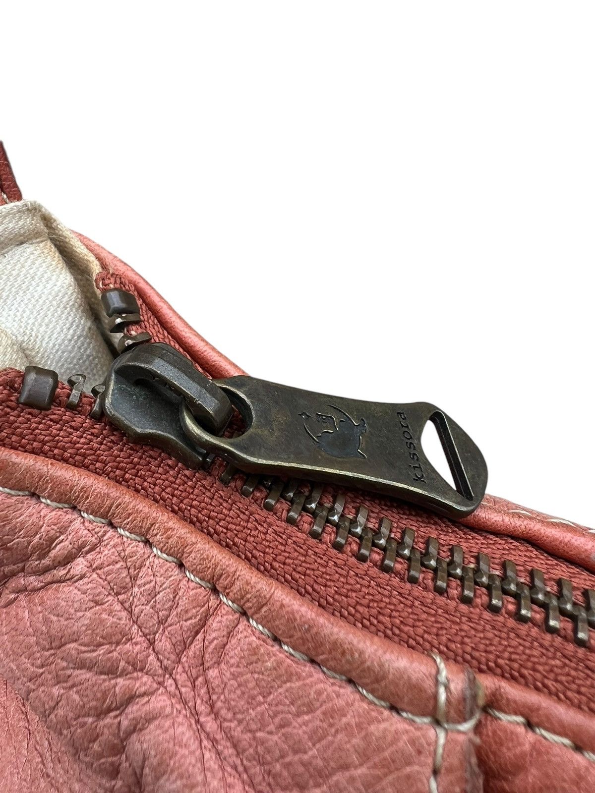 Leather Kissora Japan Muddy Patina Leather Sling Bag Size ONE SIZE - 20 Thumbnail
