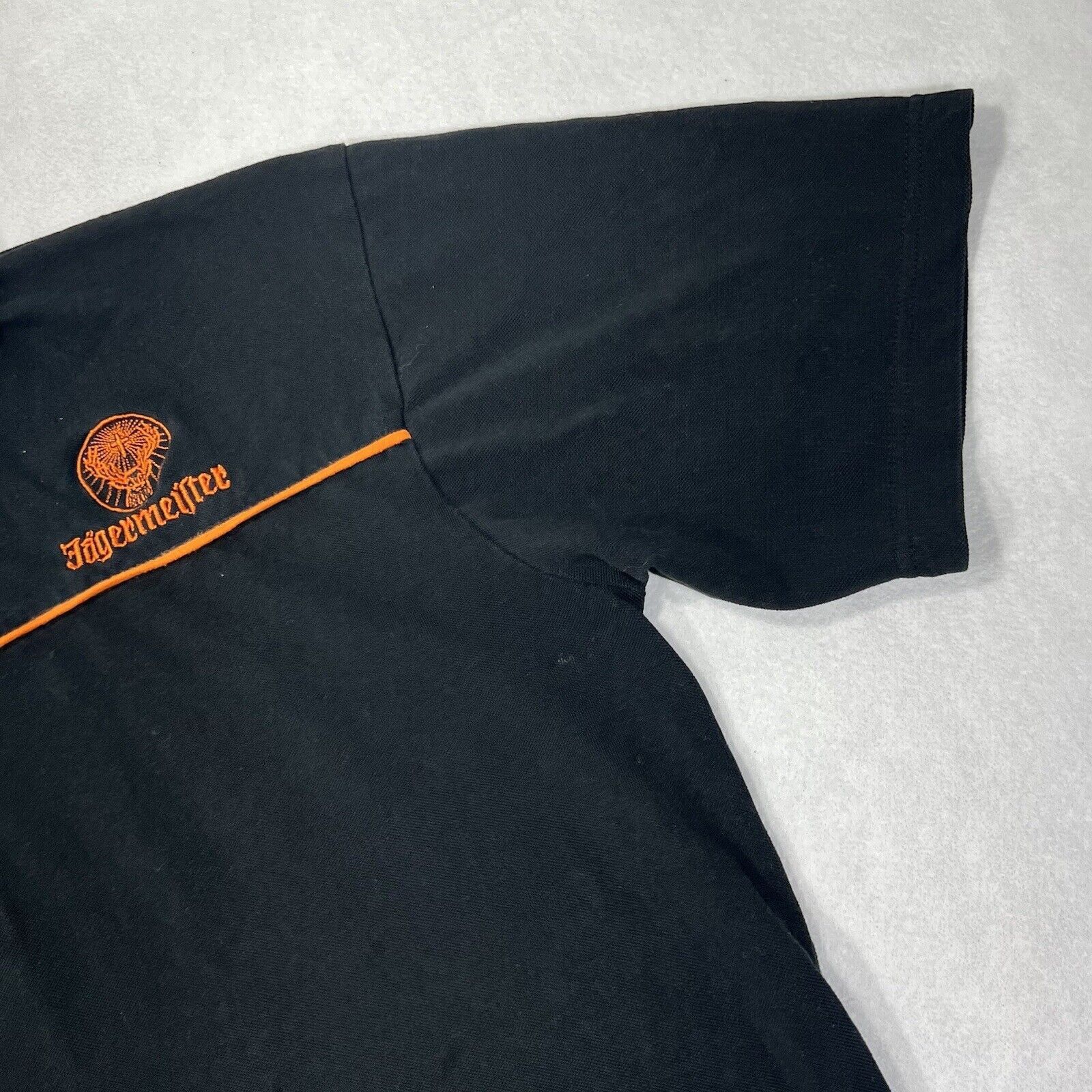 Other Jägermeister Polo Black Orange Digestif Logo Shirt Size US XL / EU 56 / 4 - 5 Thumbnail
