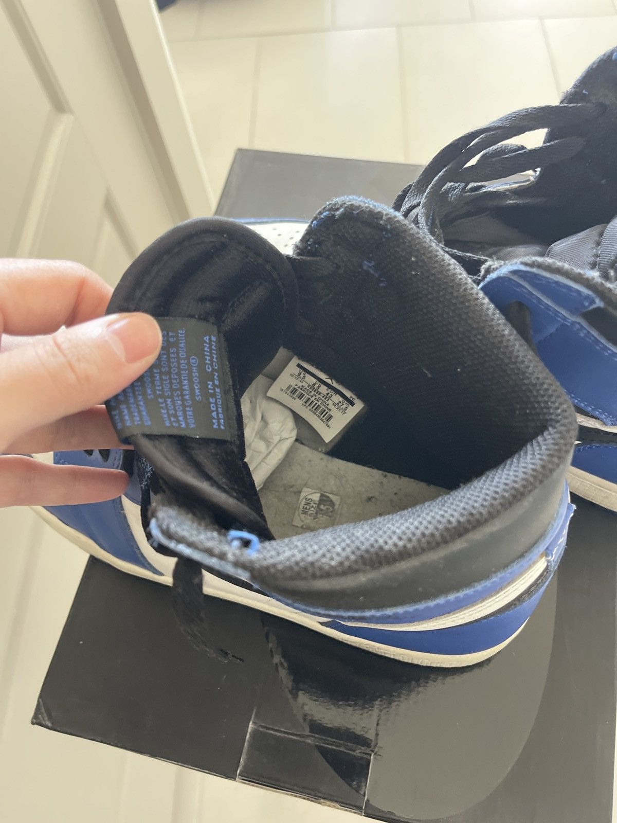 Jordan Brand Jordan 1 Retro OG Game Royal Size US 9.5 / EU 42-43 - 6 Thumbnail