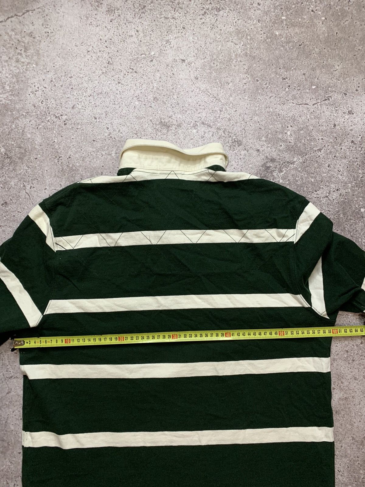 Polo Ralph Lauren × Rugby Ralph Lauren × Vintage Vintage Striped LongSleeve Rugby Polo Ralph Lauren Size US XL / EU 56 / 4 - 10 Thumbnail