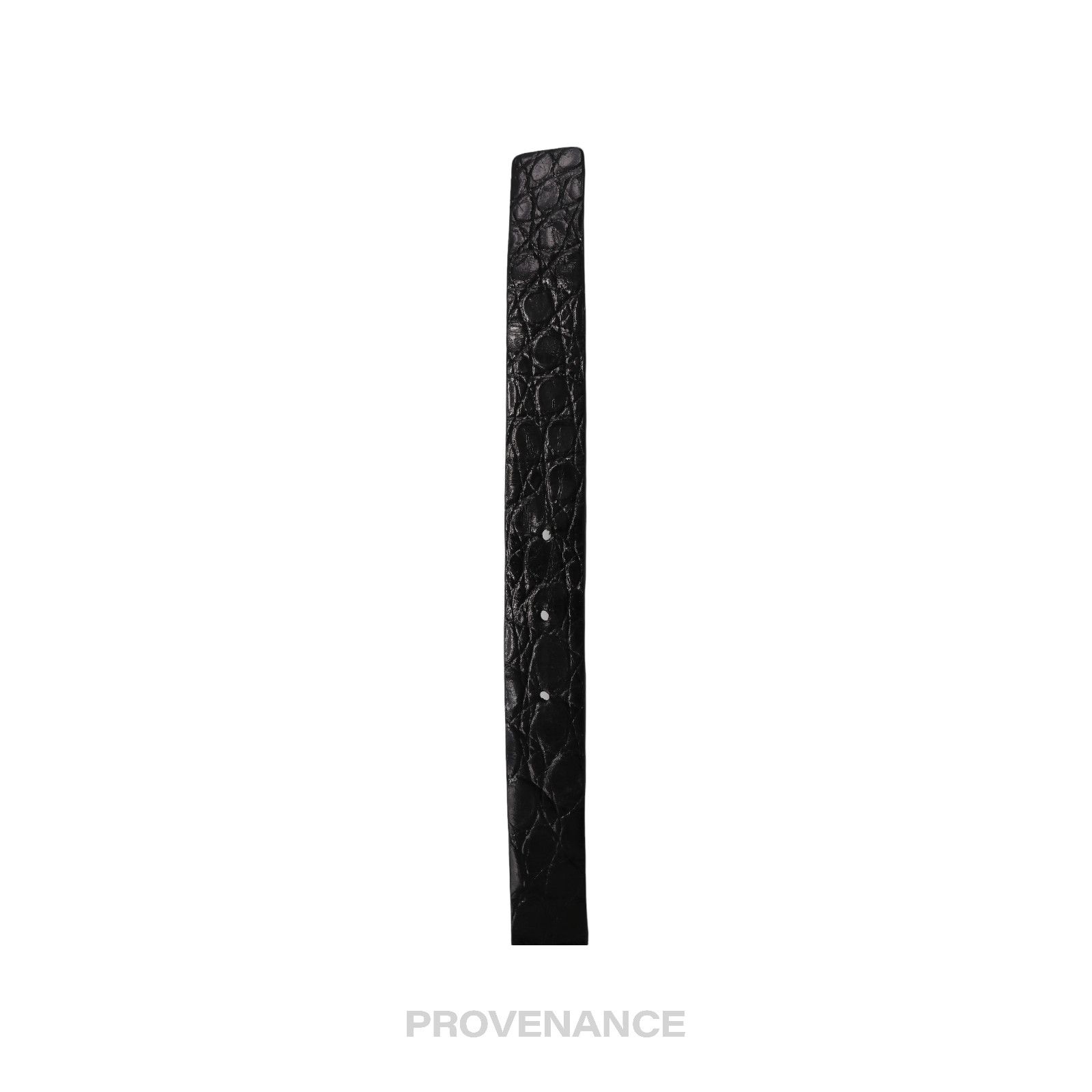 Gucci 🔴 Gucci Belt - Black Crocodile Leather Size ONE SIZE - 4 Thumbnail