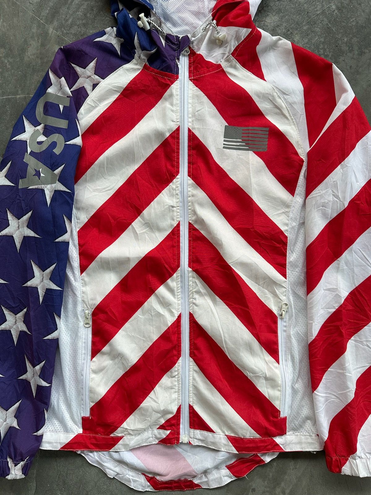 Brooklyn Cloth RARE Design Brooklyn Cloth Full print USA Flag Jacket Size US M / EU 48-50 / 2 - 11 Thumbnail