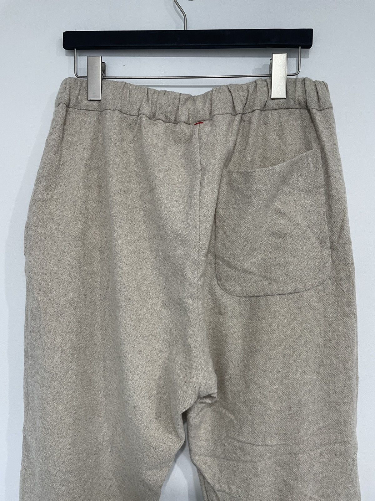 Casey Casey WOOL CASHMERE CREPE DRAWSTRING PANTS Size US 33 - 6 Thumbnail
